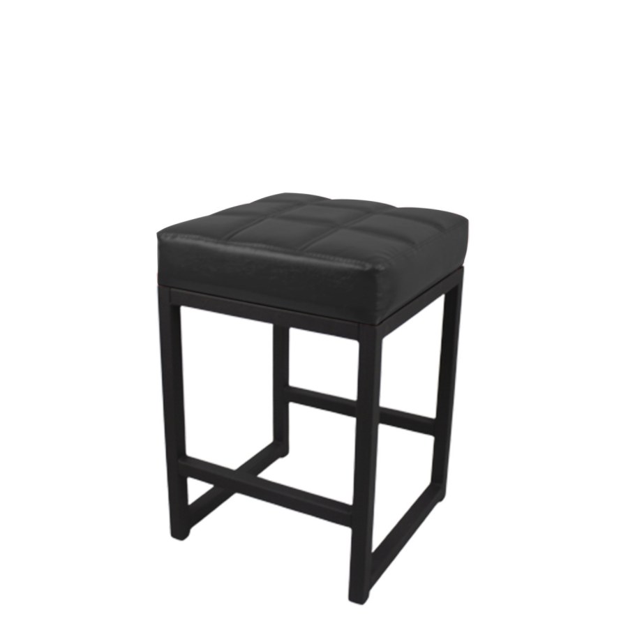 Табурет лофт 4 материал: металл+кожзам