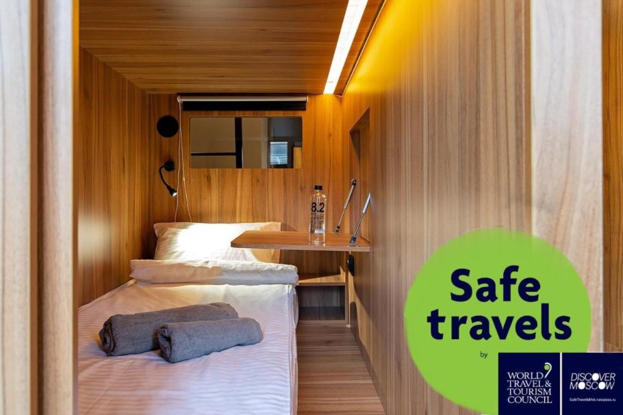 Q-Block капсульный отель Москва