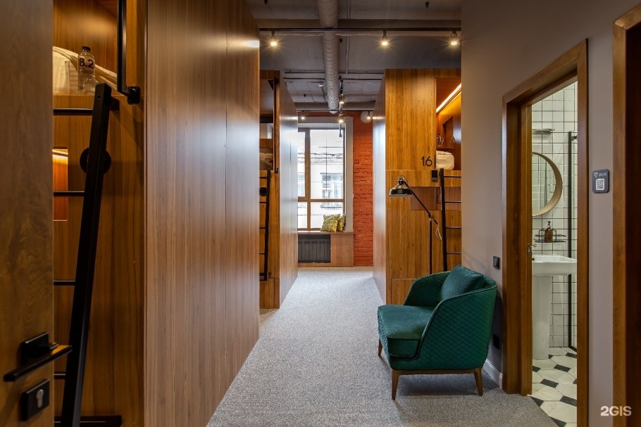 Отель капсульный отель q-Block