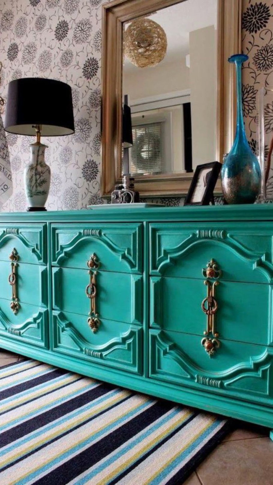 Бирюзовая мебель