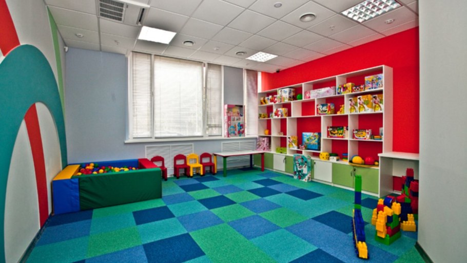 Детская комната фитнес