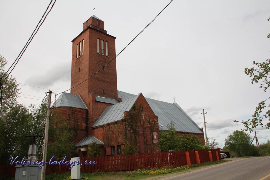Кирха в Севастьяново Приозерский район