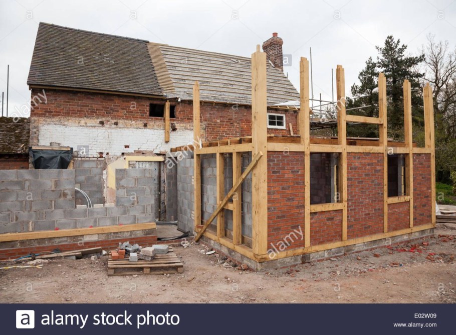 Фахверк с заполнением кирпичом