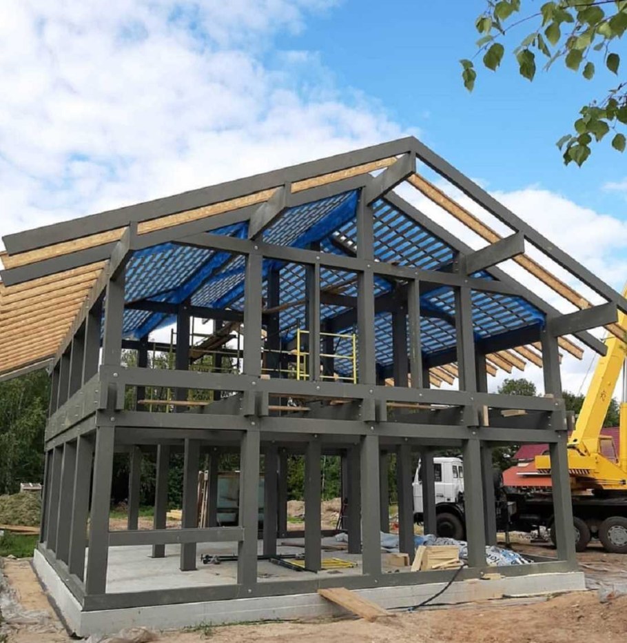 Фахверк арболит