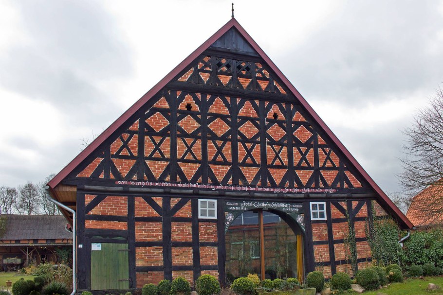 Забор фахверк