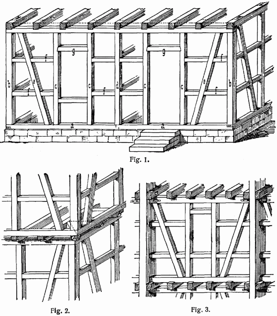 Фахверк узлы каркаса