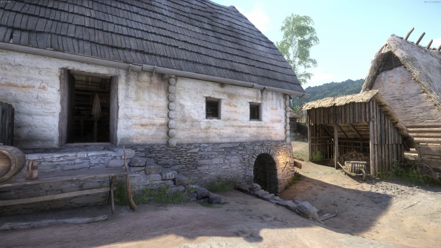 Кухня в средневековом замке