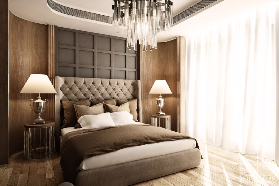 Спальня в стиле ар деко