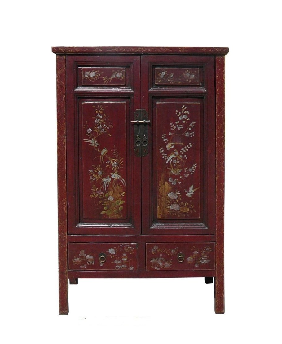 Китайский антикварный шкаф