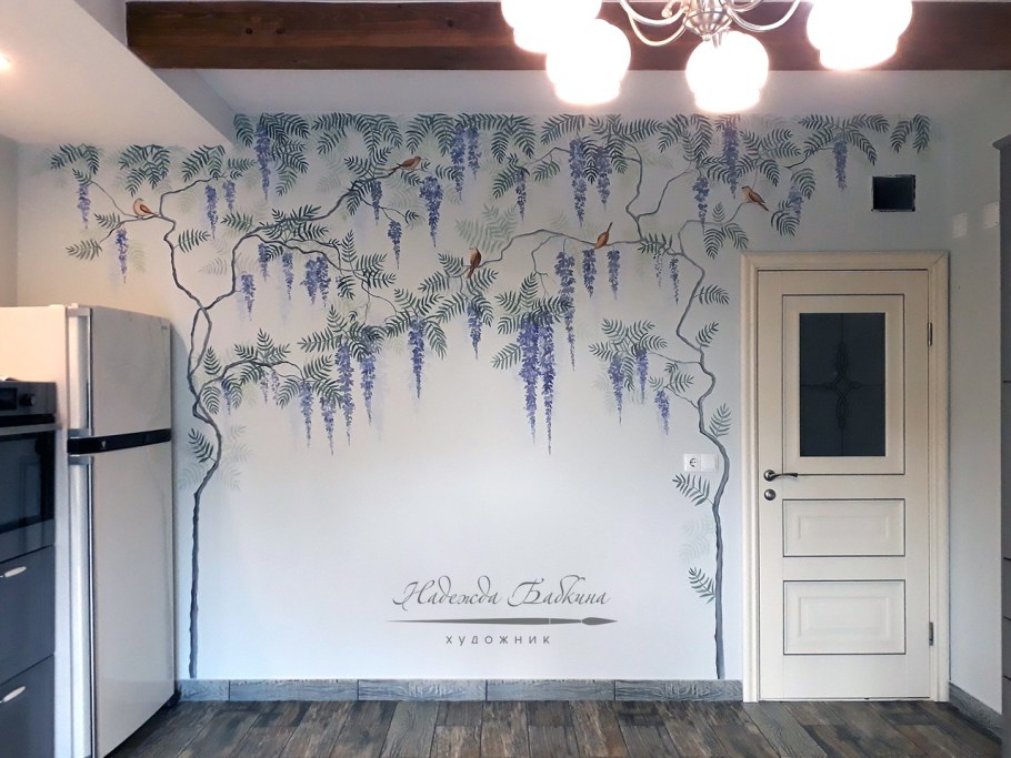 Глициния на Шинуазри