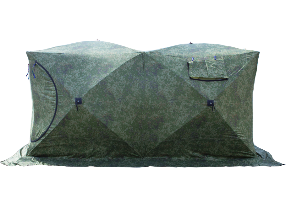 Палатка рыбака куб-3 дубль (трехслойная)