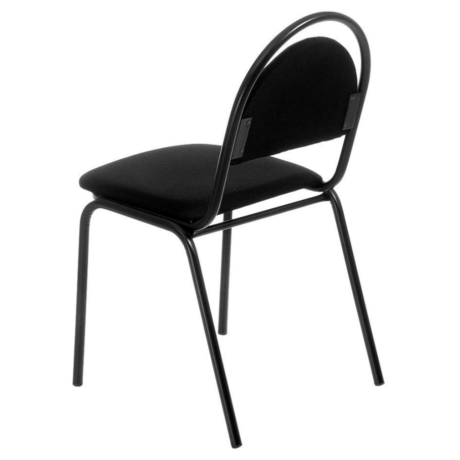 Стул стандарт ТК-3 (св.сер.),, BL(черный муар)