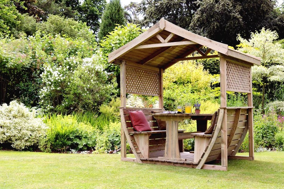 Деревянные беседки