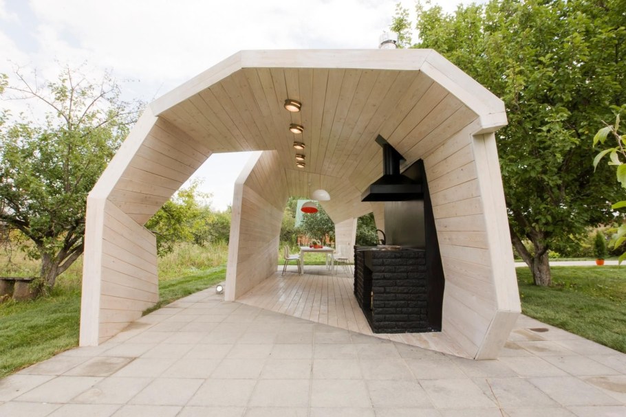 Парковый павильон модернизм