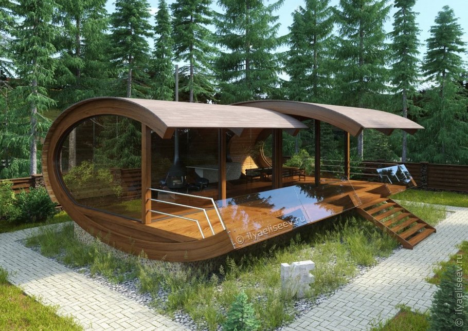 Дизайнерские беседки