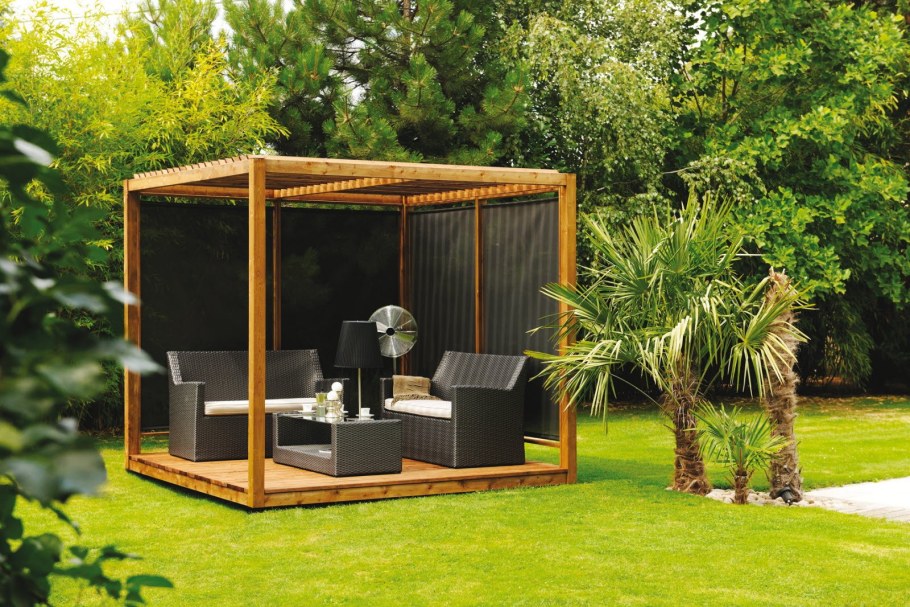 Необычные беседки для дачи