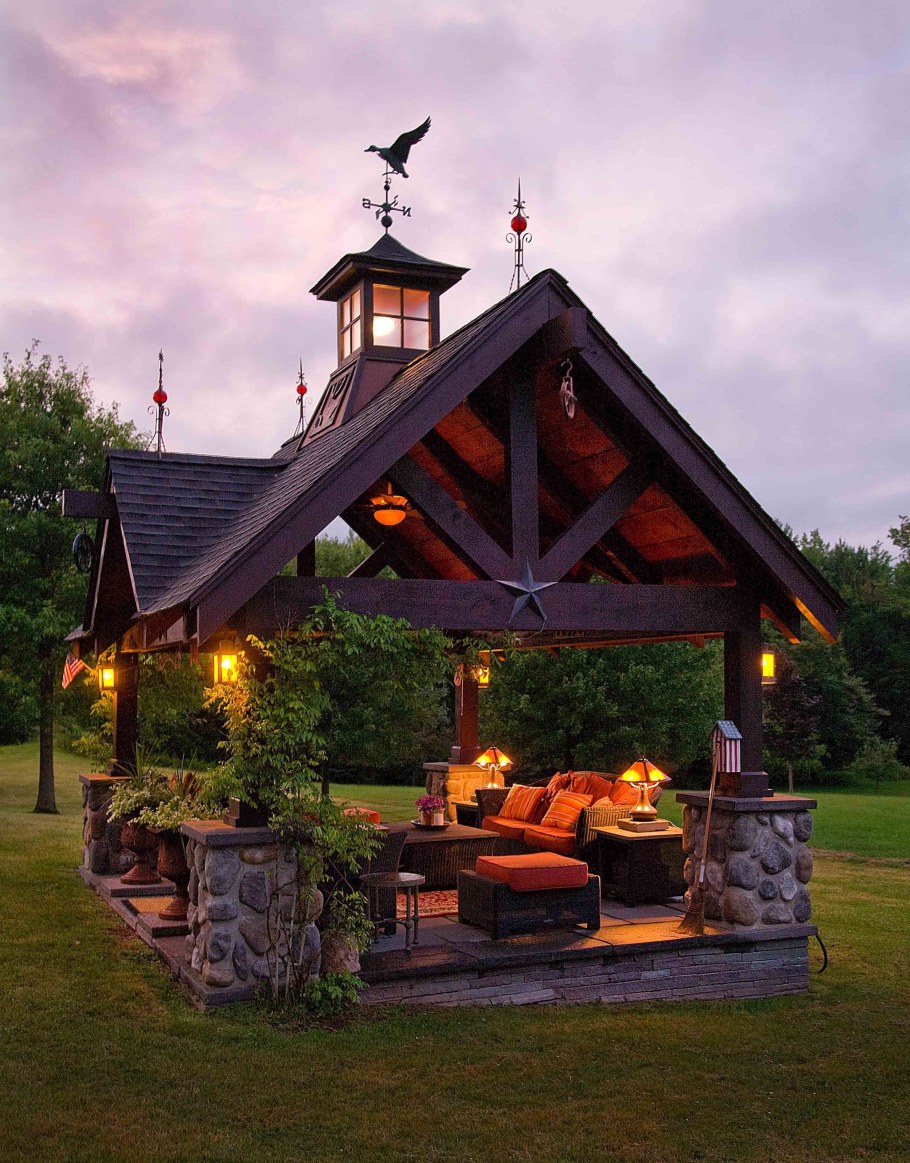 Красивые беседки