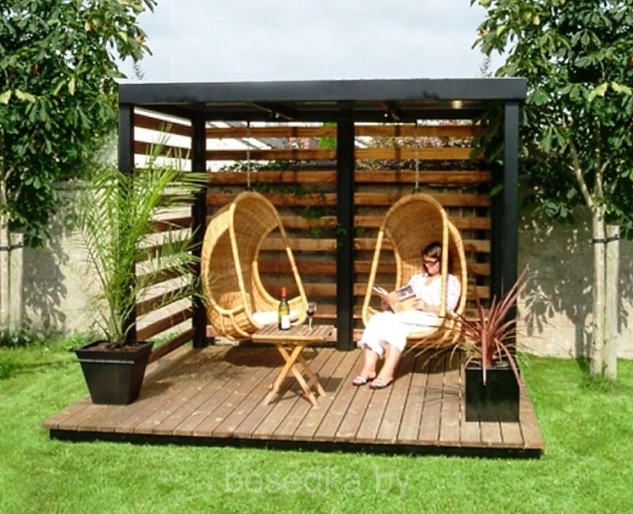 Необычные беседки для дачи