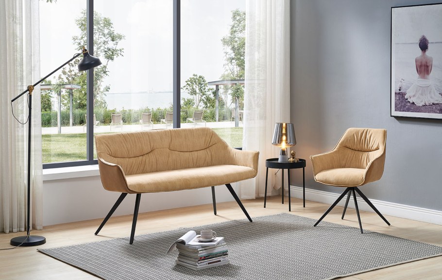 Стол Allure + 4 стула Liam