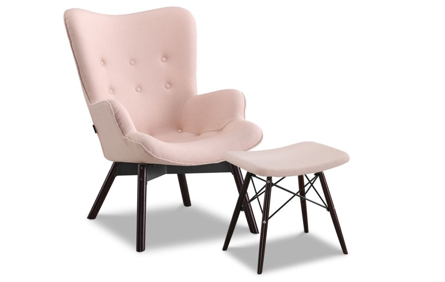 Кресло Alex, пудровое