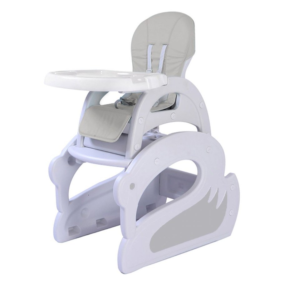 Pituso стул-трансформер для кормления Swan Grey/серый