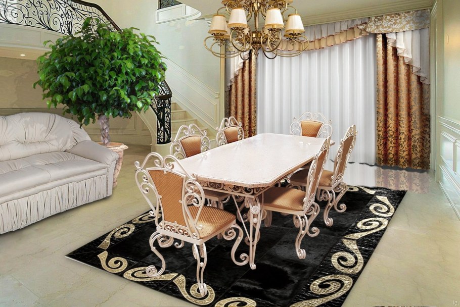 Кованый обеденный гарнитур