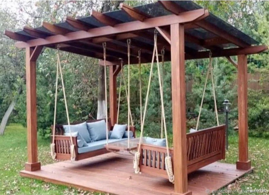 Качели пергола Омега