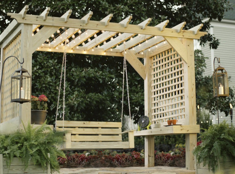 Садовая качель Pergola
