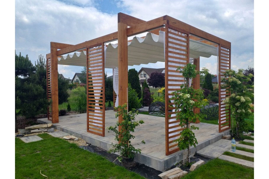 Беседка-пергола, (Мегаполис, 0416b)