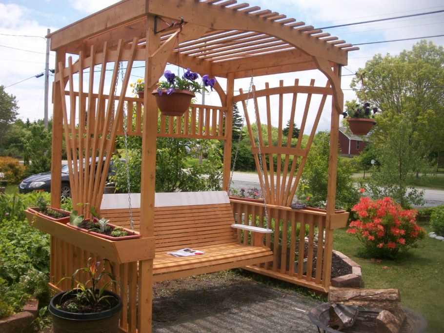 Садовая качель Pergola