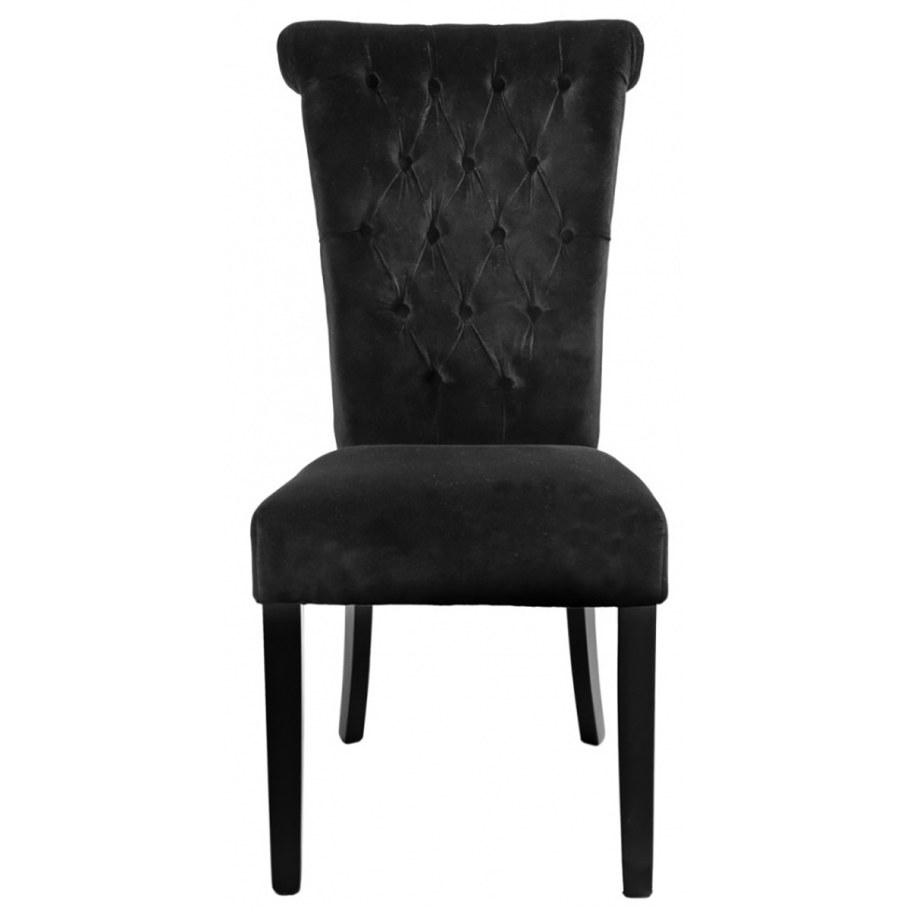 Стул Лиам велюр черный