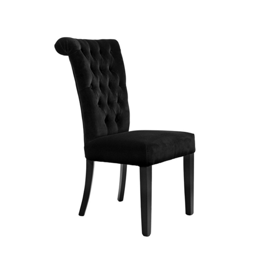 Стулья бархатные черные Garda Decor