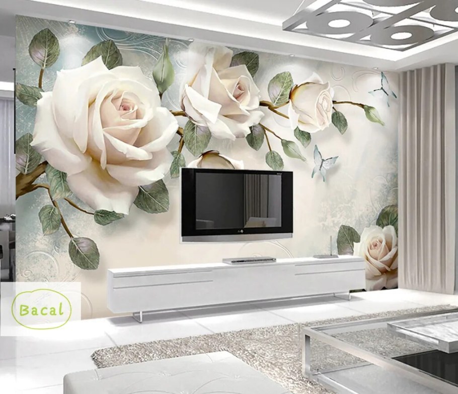 Фотообои 3д для стен в гостиную