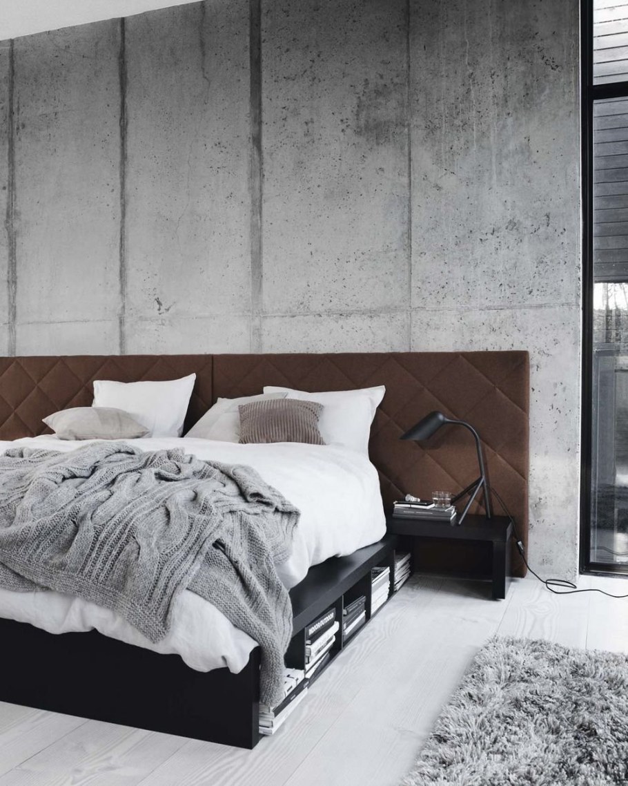 Лофт бетонные стены