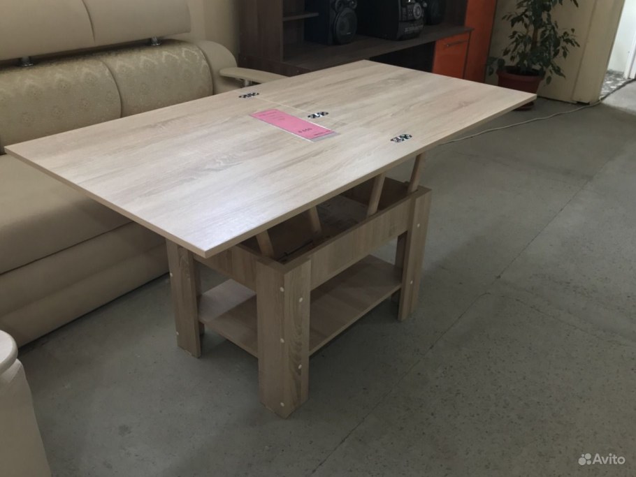 Стол трансформер Люкс крафт сонома