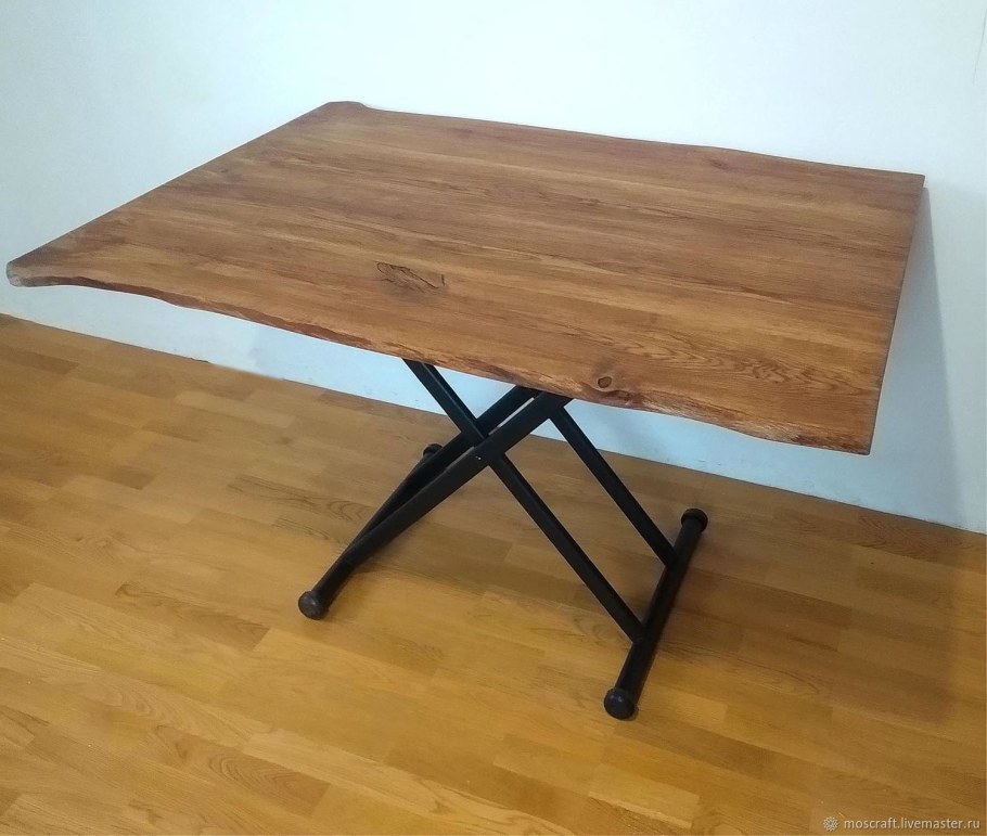 Стол трансформер Lux крафт табачный