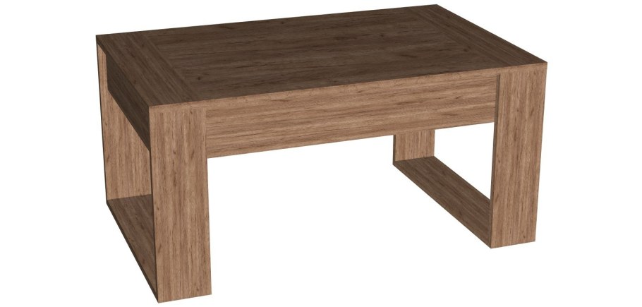 Стол дуб крафт табачный