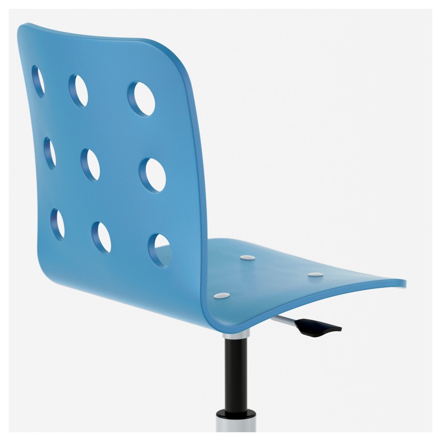 Стул ЮЛЕС голубой икеа