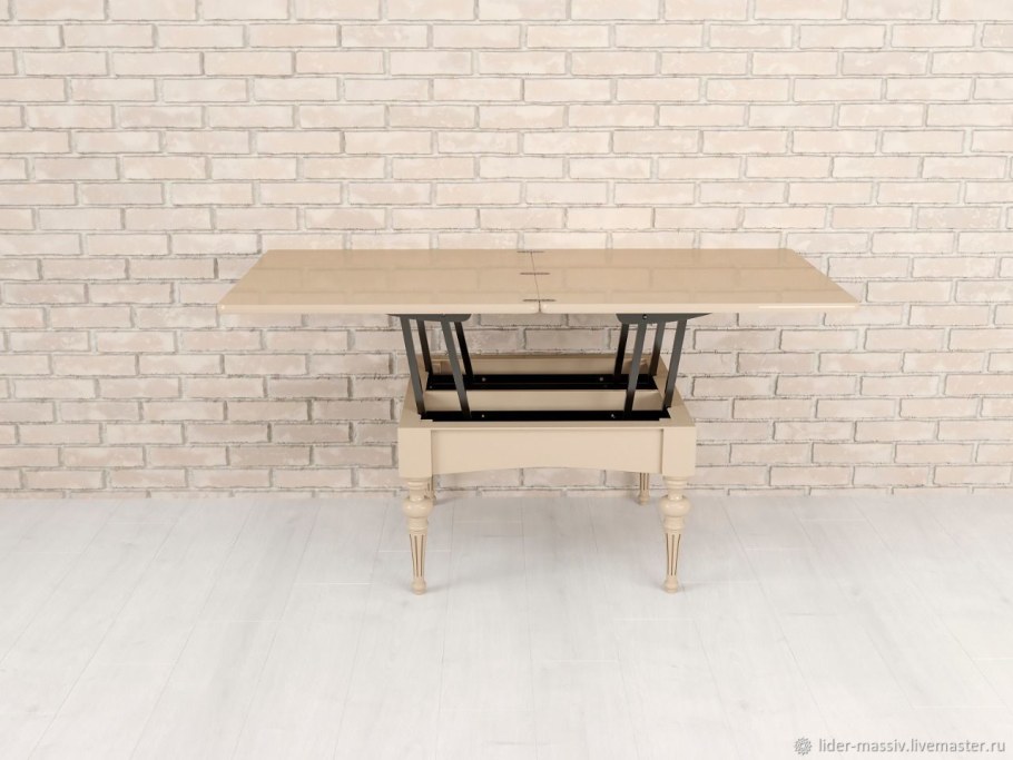 Стол трансформер крафт