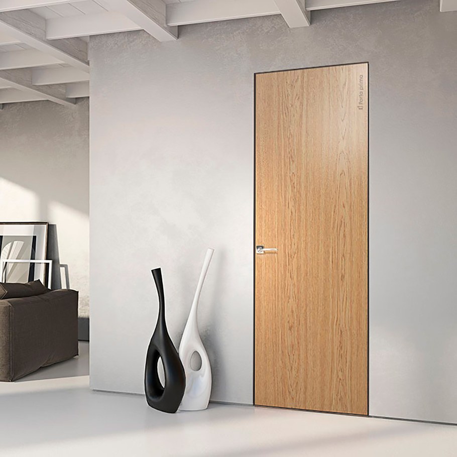 Дверь скрытого монтажа в шпоне