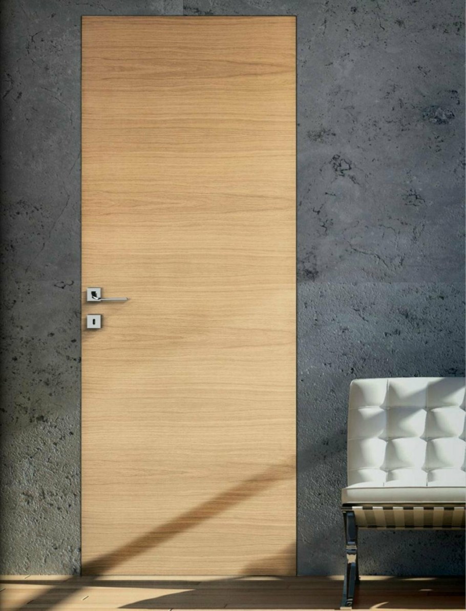 Двери Инвизибл шпон