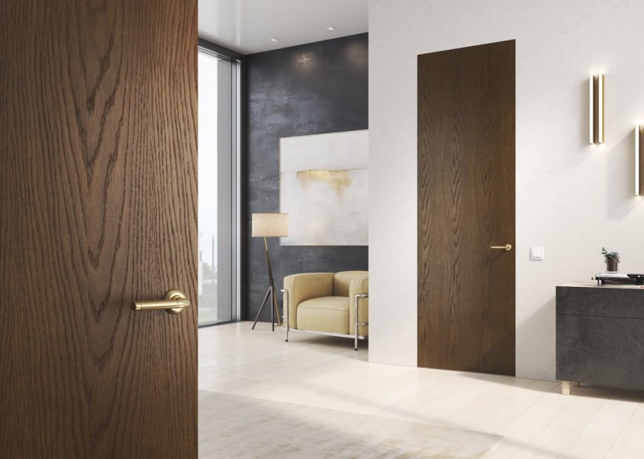 Двери Инвизибл дуб