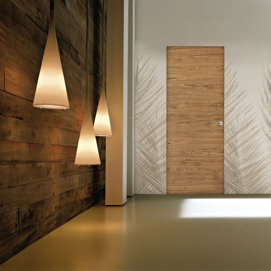 Двери Инвизибл шпон