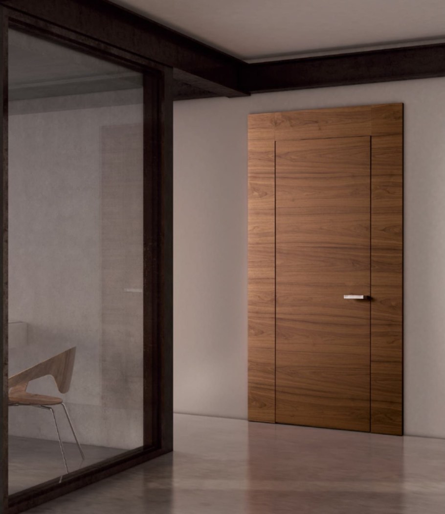 Двери Бараусс шпон американский орех