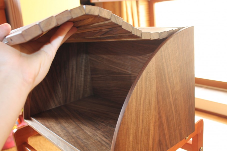 Ступени фанера и шпон ореха