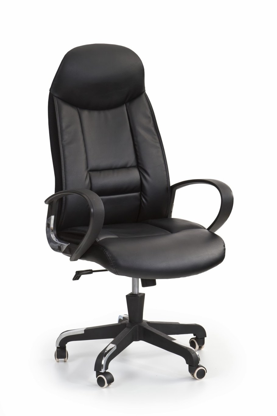 Кресло руководителя. Tantal (черная кожа)