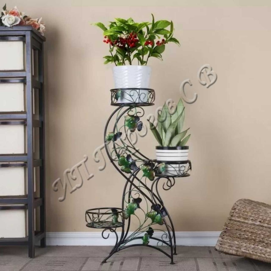 Кованые подставки для цветов