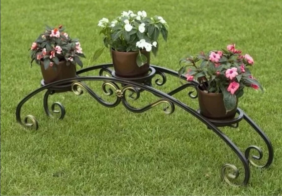Цветочник холодная ковка