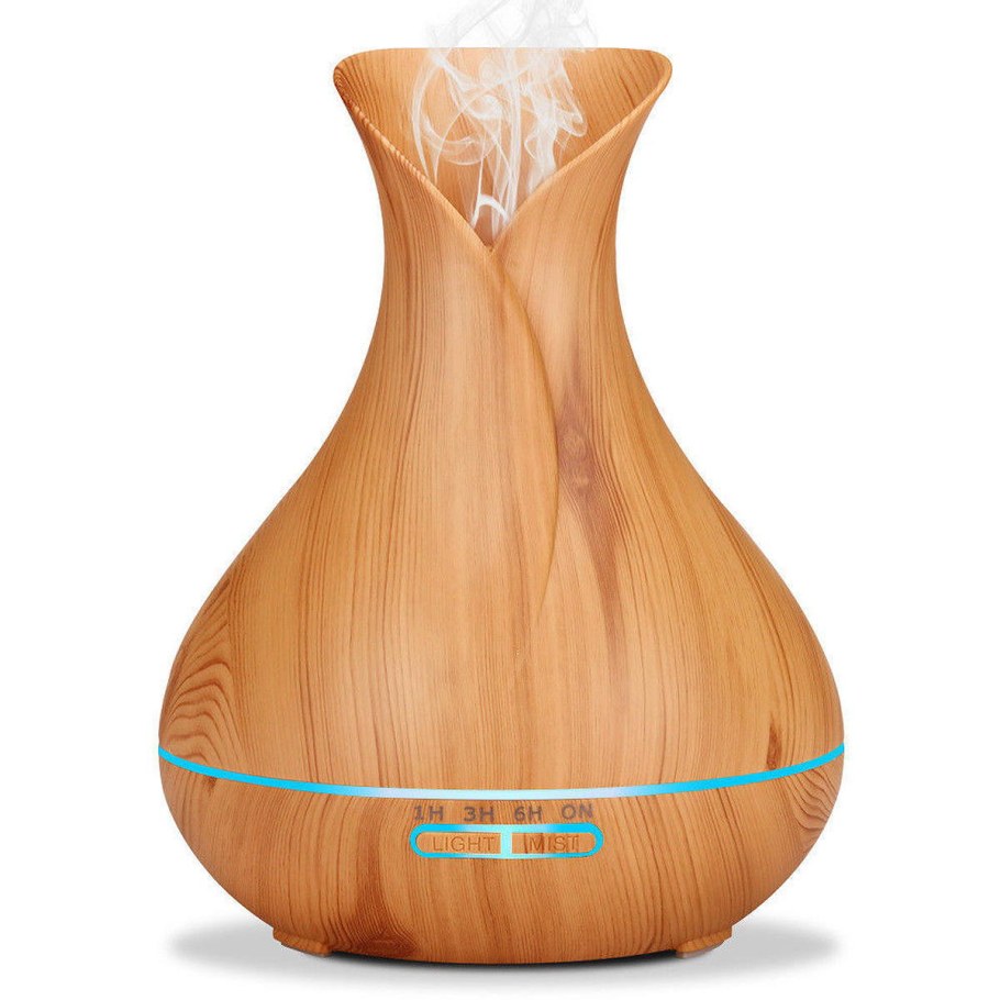 Увлажнитель воздуха Aroma Diffuser 400 мл (светлое дерево)