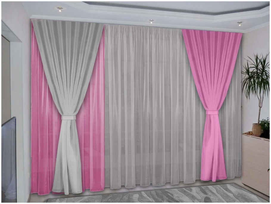 Комплект портьер РЕАЛТЕКС 270х360см